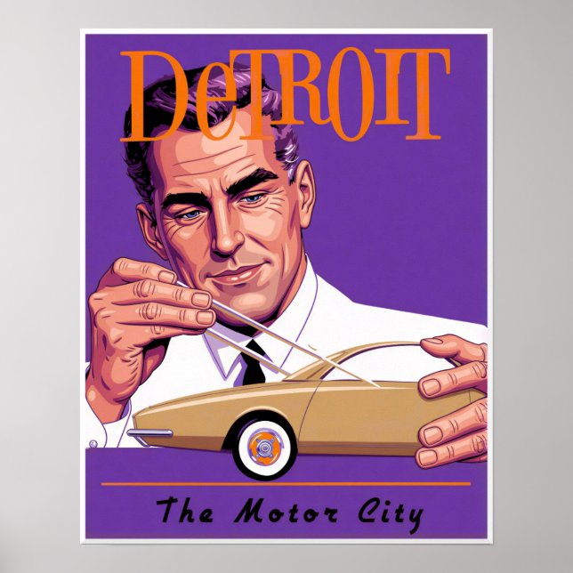Póster de Detroit (Frente)