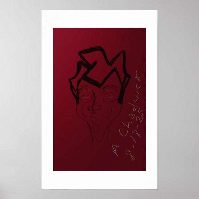 Póster de dibujo animado (Frente)