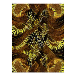 Poster de diseño abstracto de Eva 6