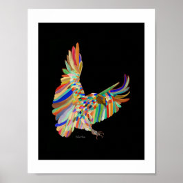 Póster de diseño creativo de LeeMarie Rainbow