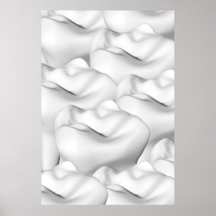 Poster de diseño dental de arte dental