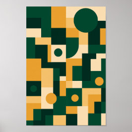 Póster de diseño estético moderno