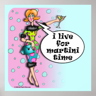 Póster de Diva de Martini de Lunares