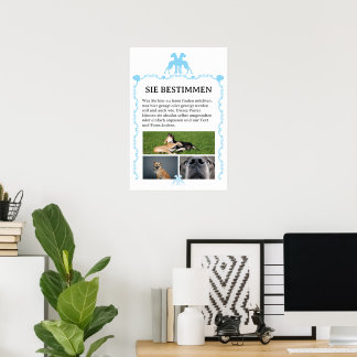 Póster de Doggen para personalizar 