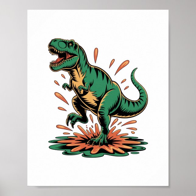 Póster De dónde vino el diesel (Frente)