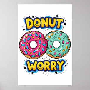 Póster de Donut Worry