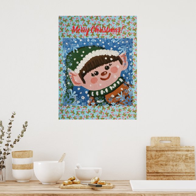 Póster de duende (Cocina)