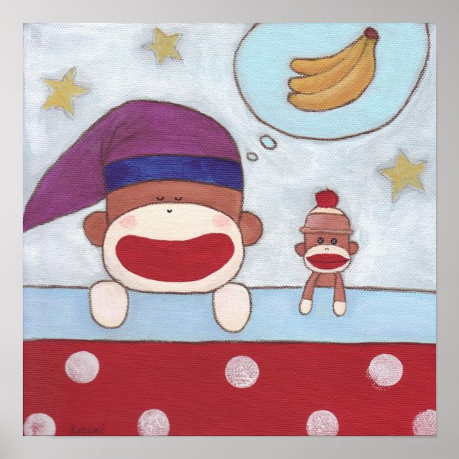 Póster de Dulces Sueños de Plátano (Frente)