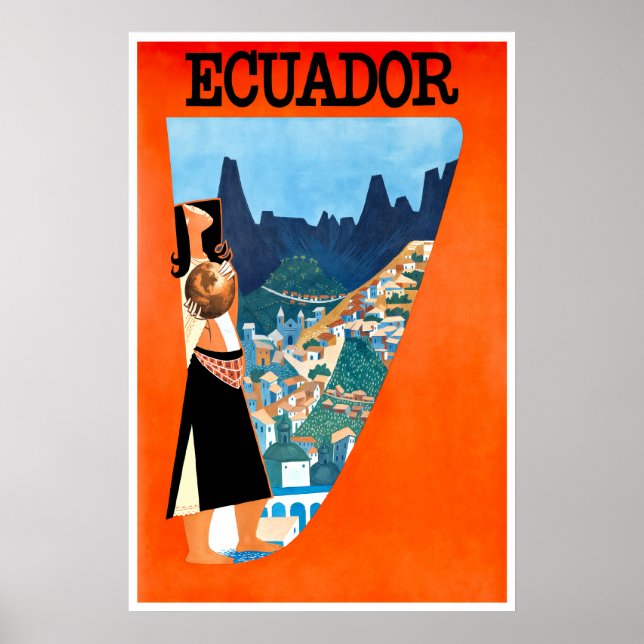 Póster de Ecuador (Frente)