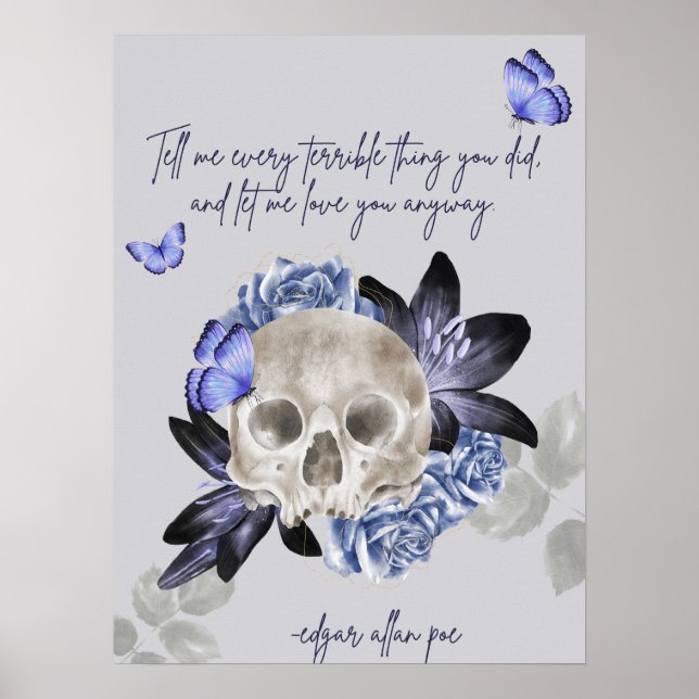 Póster de Edgar Allan Poe (Frente)