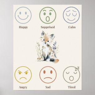 Póster de Emociones del Bosque