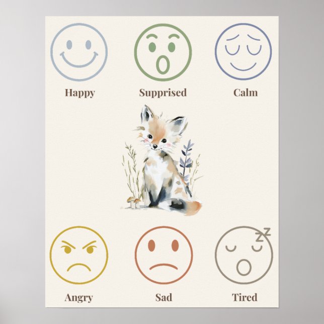Póster de Emociones del Bosque (Frente)
