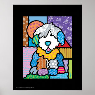 Póster ¡De encaje, Sandy O! diseño