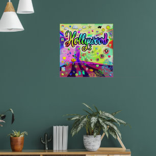Póster de Energía Cool de Hollywood