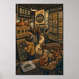 Póster de Ensueño de Degustación del Museo de la C
