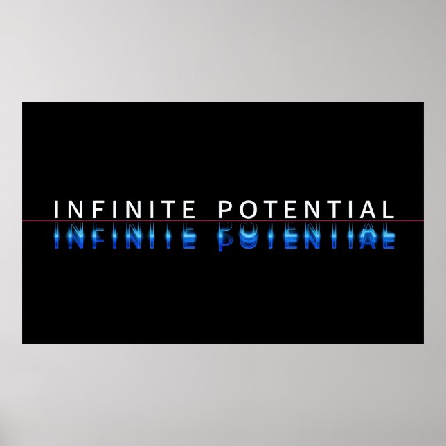 Póster de error de potencial infinito (Frente)