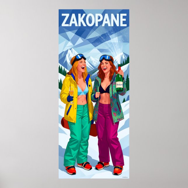 Póster de Escape de Après-Ski de Invierno de Zakop (Frente)