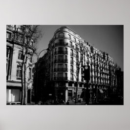 Póster de Esquina de Calle Parisina