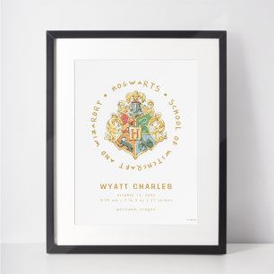 Póster de estadísticas de nacimiento de HOGWARTS™