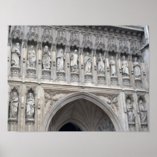 Póster de Estatuas de la Abadía de Westminster