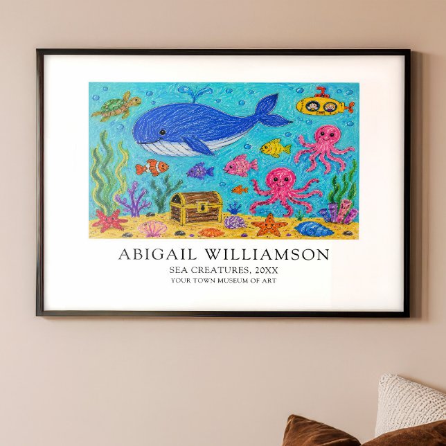 Póster de estilo de museo hecho con el arte de tu  (Subido por el creador)