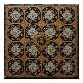 poster de estilo medieval