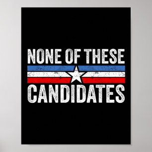 Póster De Estos Candidatos 2024 Nikki Haley Nevada Biden