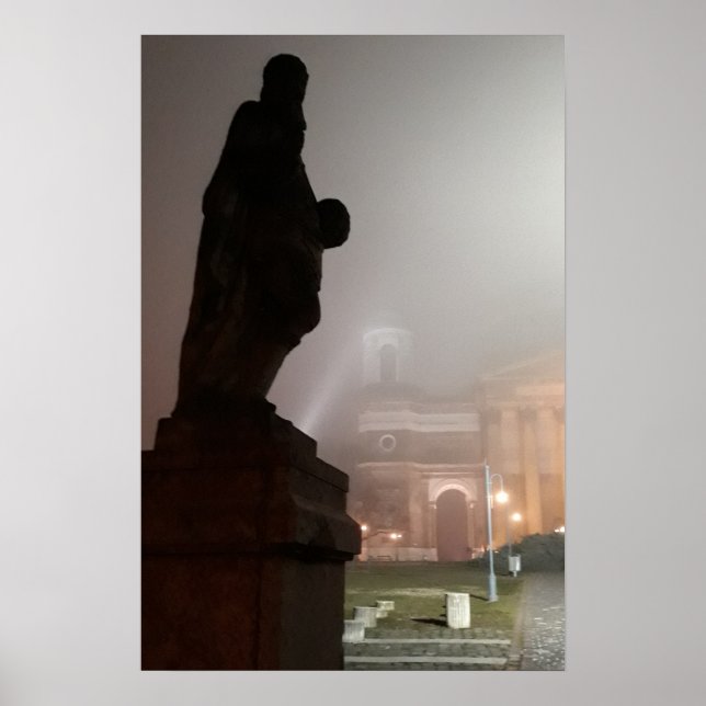 Póster de Esztergom Hungría (Frente)