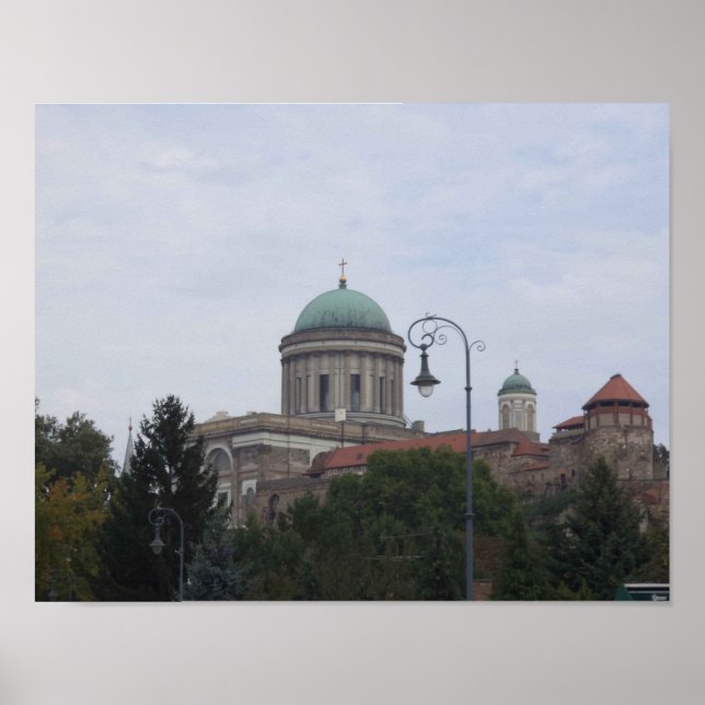 Póster de Esztergom Hungría (Frente)