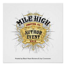 Poster de eventos Mile High Author