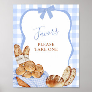 Póster de favores de Bun en el horno de cuadros gi