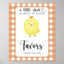Póster de Favoritos de Pollito