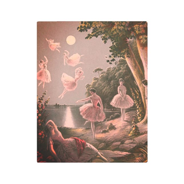 Poster de Fe y Ballerinas Vintage (Anverso)