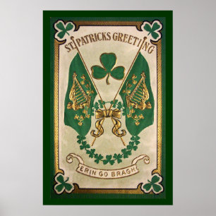 Póster de Feliz Día de San Patricio