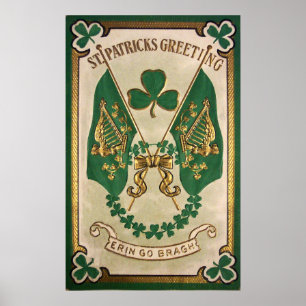 Póster de Feliz Día de San Patricio