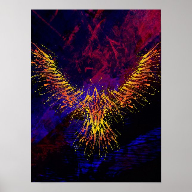 Póster de Fénix Ascendente (Frente)