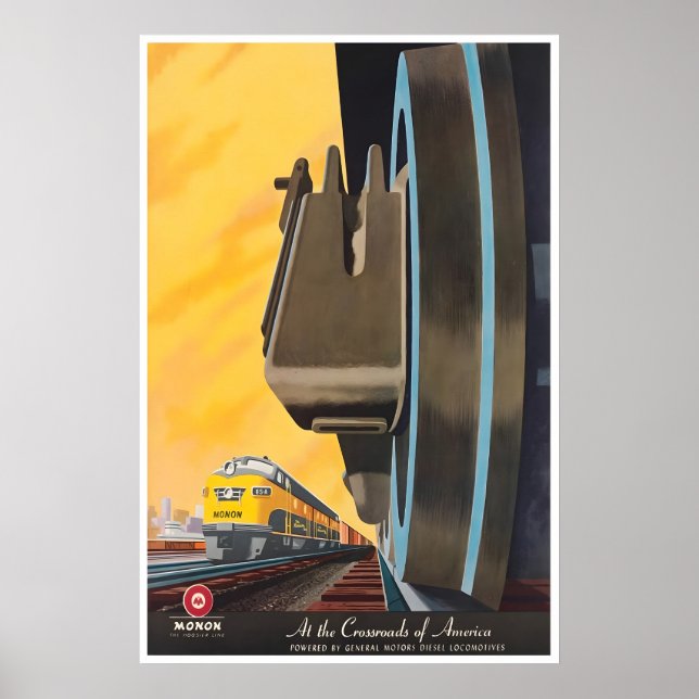 Póster de Ferrocarril Bern Hill Arte Impresión de  (Frente)