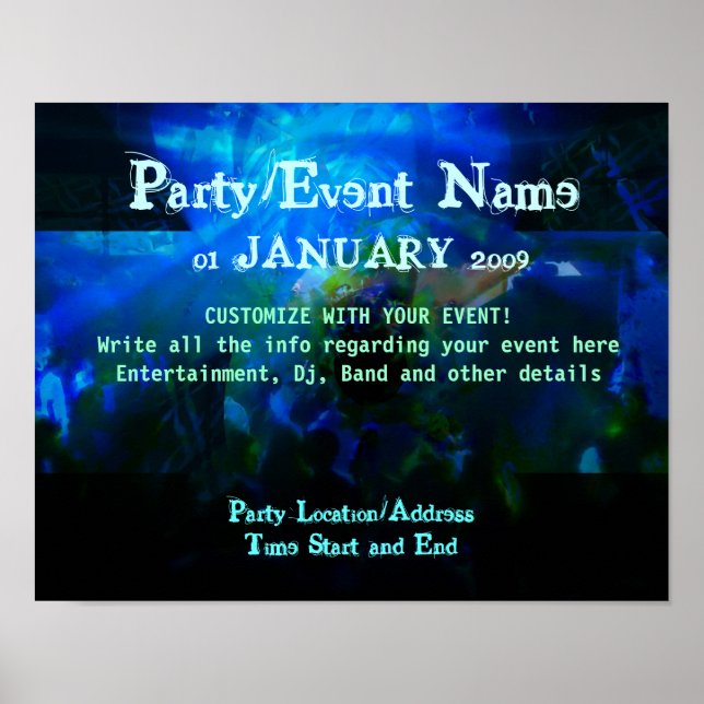 Póster de Fiesta #007 Póster (Frente)