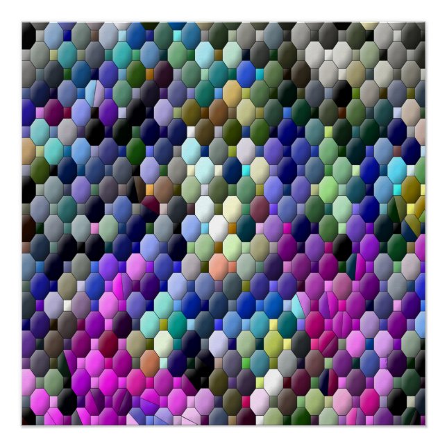 Póster De fiesta con colores...... (Anverso)
