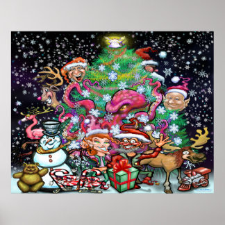 Póster de Fiesta de Navidad