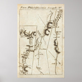 Póster De Filadelfia a Annapolis Md 58