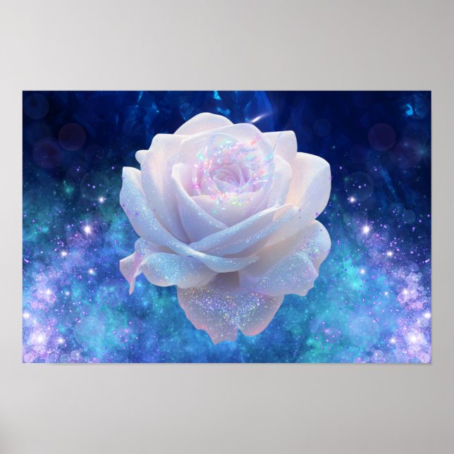 Póster de Flor Cósmica (Frente)