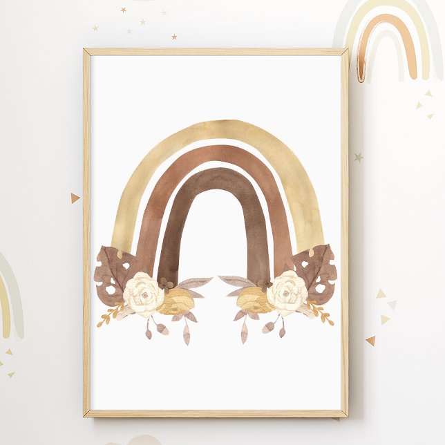 Póster de Flor de Arcoíris para Habitación de Niño (Subido por el creador)