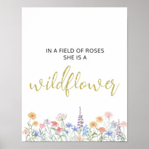Póster de Flor Silvestre