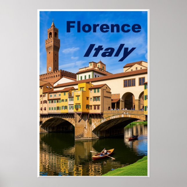 Póster de Florencia, Italia (Frente)