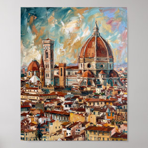 Póster de Florencia Lujo Pintura al Óleo Abstracta