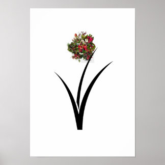 Póster de flores