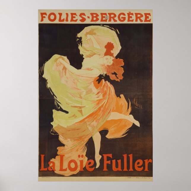 Póster de Folies-Bergère (Frente)