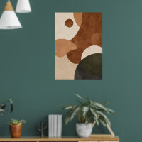 Póster de Formas Abstractas Retro | Bauhaus Terrac