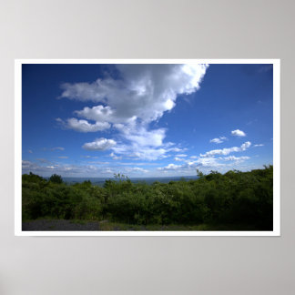 Póster de foto con vista de paisaje